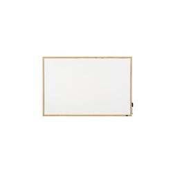 QUARTET PINE FRAME MELAMINE WHITEBOARD 900 X 600 MM