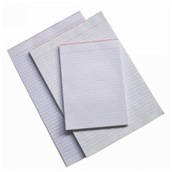 QUILL SCRIBBLER PLAIN PAD 6X4 WHITE 60GSM 01900