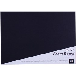 QUILL BOARD Foam A3 Black