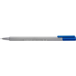 STAEDTLER TRIPLUS FINELINER BLUE .3MM BOX OF 10