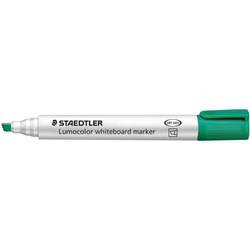 STAEDTLER 351 B WHITEBOARD MARKER GREEN CHISEL TIP