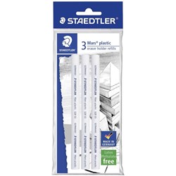 STAEDTLER MARS  ERASER REFILL For 528 50BKDA PACK OF 3