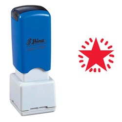 SHINY MERIT STAMP RED TWINKLE STAR