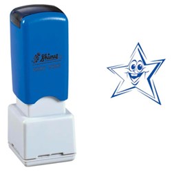 SHINY MERIT STAMP BLUE STAR SHS0223