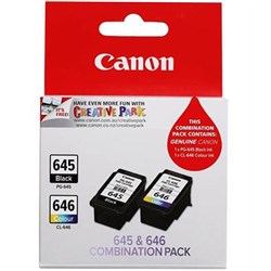 CANON PG 645 CL 646 COMBINATION PACK