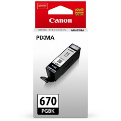 CANON 670 BK INK CARTRIDGE Black
