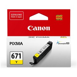 CANON CLI 671 Y INK CARTRIDGE Yellow