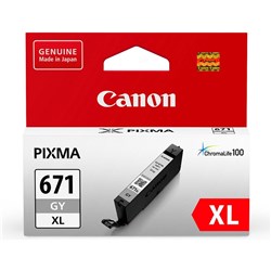 CANON 671 XL GREY INK CARTRIDGE