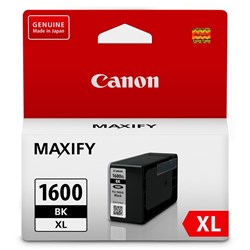 CANON PGI 1600 XL BLACK INK CARTRIDGE 1.2K Pages