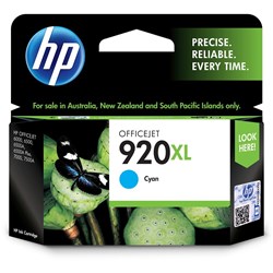 HP 920XL CYAN CARTRIDGE
