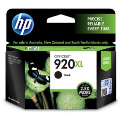 HP 920XL BLACK CARTRIDGE