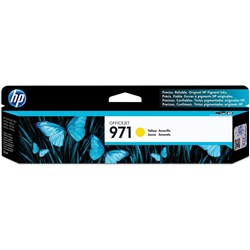 HP 971 OFFICEJET INK CARTRIDGE Yellow