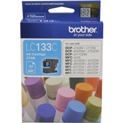 BROTHER LC133 CYAN CARTRIDGE FOR MFC-J4510DW