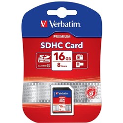 VERBATIM SECURE SD HC 16GB DIGITAL MEMORY CARD class 10