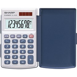 SHARP EL 243SB POCKET CALCULATOR