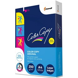 COLOUR COPY 250gsm PAPER A4 PACK OF 125 WHITE DIGITAL PREMIUM