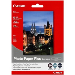 PHOTO PAPER PLUS SEMI GLOSS CARDS PACK OF 20 260GSM