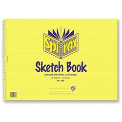 SPIRAX 533 SKETCH BOOK A3 20 PAGE SIDE BOUND