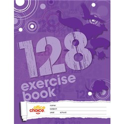 OFFICE CHOICE EXERCISE BOOK 128 PAGE 225x175 BTS**************************