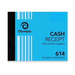 OLYMPIC RECEIPT BOOK 614 DUP 100L * 125 X 100