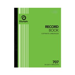 OLYMPIC RECORD BOOK 707 TRIP 50L ** 250 X 200