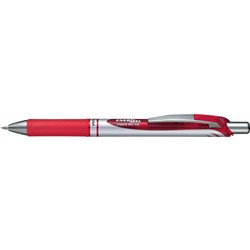 PENTEL BL77 ENERGEL DELUXE RETRACTABLE GEL INK PEN Red