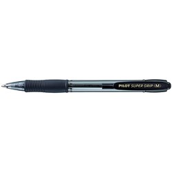 PILOT SUPERGRIP RET MEDIUM BLK MEDIUM BLK BPGP-10R-M-B