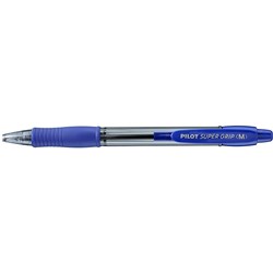 PILOT SUPERGRIP RET MEDIUM BLU MEDIUM BLUE BPGP-10R-M-L