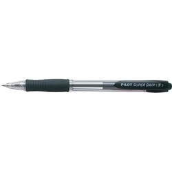 PILOT SUPERGRIP RET FINE BLK BLACK BPGP-10R-F-B