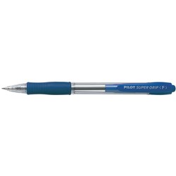 PILOT SUPERGRIP RET FINE BLUE BLUE BPGP-10R-F-L