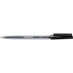 STAEDTLER STICKS 430 BLACK MEDIUM BALLPIONT PEN ORDER IN MULTIPLES OF 10 CVC