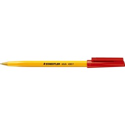 STAEDTLER STICKS 430 RED FINE PEN