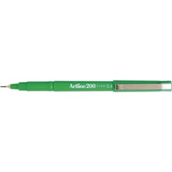 ARTLINE 200 FINEPOINT .4 GREEN