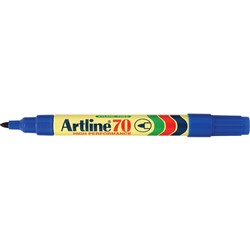 ARTLINE 70 PERMANENT MARKER BL BLUE SOLD AS EACH