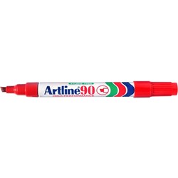 ARTLINE 90 PERMANENT MARKER R RED SOLD AS EACH