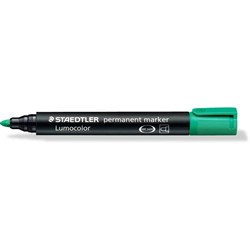STAEDTLER DRYSAFE PERMANENT MARKER BULLET 352 GREEN