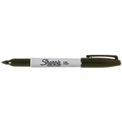 SHARPIE FINE POINT BLACK PERMANENT MARKER 1.0MM barcoded S30051 512884 BTS