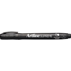 ARTLINE SUPREME PERMANENT MARKER BLACK SOLD AS EACH