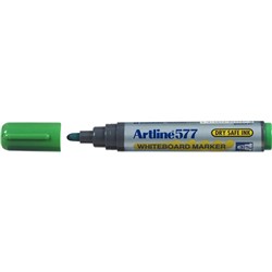 ARTLINE 577 W/BOARD MARKER GRN WHITEBOARD MARKER GREEN BULLET