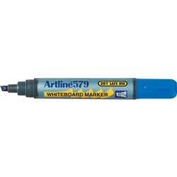 ARTLINE 579 W/BOARD MARKER BLU WHITEBOARD MARKER BLUE CHISEL