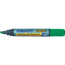 ARTLINE 579 W/BOARD MARKER GR WHITEBOARD MARKER GREEN CHISEL