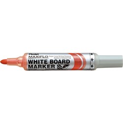 PENTEL MAXIFLO BULLET POINT WHITEBOARD MARKER RED