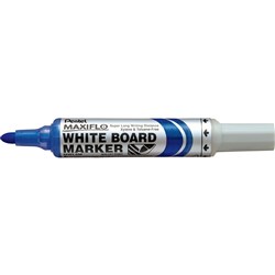 PENTEL MAXIFLO BULLET POINT WHITEBOARD MARKER BLUE