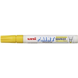 UNIBALL MEDIUM PAINT MARKER YELLOW PX20Y