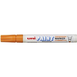 UNIBALL MED PAINT MARKER ORANGE PX20OR