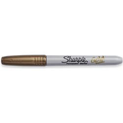 SHARPIE METALLIC MARKER GOLD Fine Point Permanent Gold