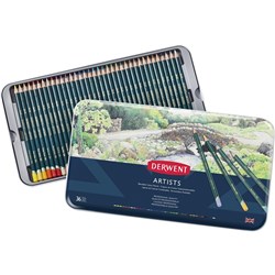 DERWENT ARTIST PENCILS TIN 36 R32085