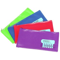 PENCIL CASE PVC 325 X 165 NAME CARD HOLDER LARGE