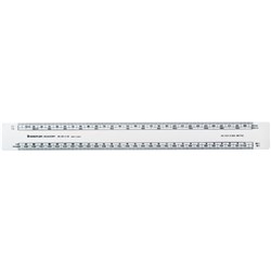 STAEDTLER OVAL ACADEMY SCALE RULER 961 80-2AS