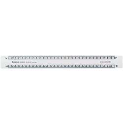 STAEDTLER OVAL ACADEMY SCALE RULER 961 80-3AS